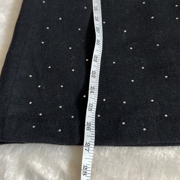 Gap rhinestone embellished A-line wool skirt - Picture 5 of 6